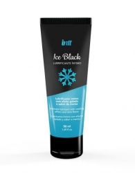 Лубрикант на водной основе Ice Black с ледяным эффектом - 50 мл. - INTT - купить с доставкой в Дзержинске