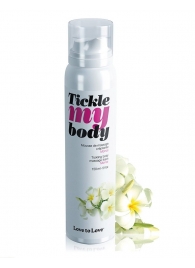 Массажная хрустящая пенка Tickle My Body Monoi с ароматом моной - 150 мл. - Love to Love - купить с доставкой в Дзержинске