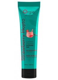 Съедобный интимный гель Orgie Lube Tube Cocktail Strawberry Mojito - 100 мл. - ORGIE - купить с доставкой в Дзержинске