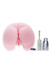 Вибрирующий мастурбатор-попка с ротацией и пультом управления - Baile - в Дзержинске купить с доставкой