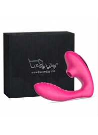 Розовый вибромассажер Clitoral Sucking Vibrator OG для стимуляции клитора и точки G - Tracy s Dog