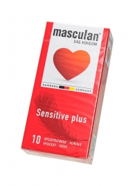 Презервативы Masculan Sensitive plus - 10 шт. - Masculan - купить с доставкой в Дзержинске