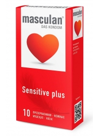 Презервативы Masculan Sensitive plus - 10 шт. - Masculan - купить с доставкой в Дзержинске