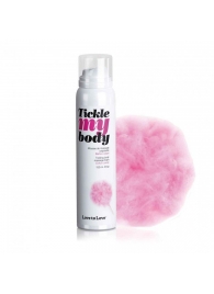 Массажная хрустящая пенка Tickle My Body Cotton Candy с ароматом сладкой ваты - 150 мл. - Love to Love - купить с доставкой в Дзержинске