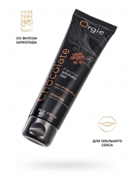 Интимный гель на водной основе Lube Tube Chocolate с шоколадным вкусом - 100 мл. - ORGIE - купить с доставкой в Дзержинске