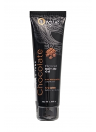 Интимный гель на водной основе Lube Tube Chocolate с шоколадным вкусом - 100 мл. - ORGIE - купить с доставкой в Дзержинске