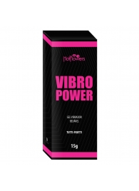 Жидкий вибратор Vibro Power со вкусом тутти-фрутти - 15 гр. - HotFlowers - купить с доставкой в Дзержинске