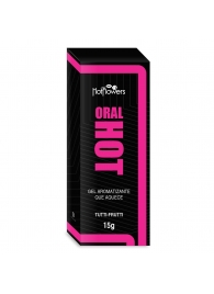 Гель для оральных ласк Oral Hot с согревающим эффектом - 15 гр. - HotFlowers - купить с доставкой в Дзержинске