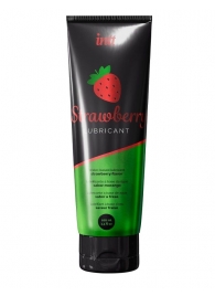 Смазка на водной основе с ароматом клубники Strawberry Lubricant - 100 мл. - INTT - купить с доставкой в Дзержинске