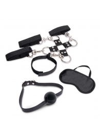 Набор для фиксации из 7 предметов Hogtie   Ball Gag Kit - Lux Fetish - купить с доставкой в Дзержинске