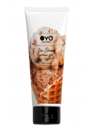 Лубрикант на водной основе OYO Aroma Gel Ice Cream с ароматом пломбира - 75 мл. - OYO - купить с доставкой в Дзержинске