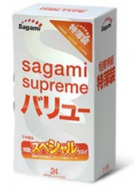 Ультратонкие презервативы Sagami Xtreme SUPERTHIN - 24 шт. - Sagami - купить с доставкой в Дзержинске