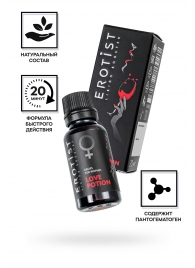 Возбуждающие капли для женщин Erotist Love Potion - 20 мл. - Erotist Libido Booster - купить с доставкой в Дзержинске