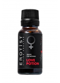 Возбуждающие капли для женщин Erotist Love Potion - 20 мл. - Erotist Libido Booster - купить с доставкой в Дзержинске