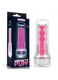 Светящийся в темноте мастурбатор 8.5 Lumino Play Masturbator - Lovetoy - в Дзержинске купить с доставкой