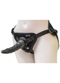 Комплект из трусиков Harness и двух насадок - 20,5 и 18 см. - LOVETOY (А-Полимер) - купить с доставкой в Дзержинске