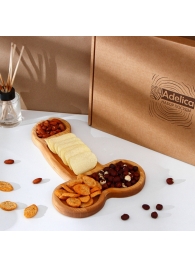 Деревянное блюдо для подачи в форме члена (32,5 х 20 х 1,7 см) - Сима-Ленд - купить с доставкой в Дзержинске