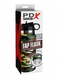 Мастурбатор в камуфляжной колбе Fap Flask - Pipedream - в Дзержинске купить с доставкой