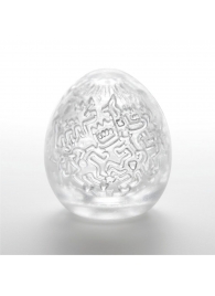 Мастурбатор-яйцо Keith Haring EGG PARTY - Tenga - в Дзержинске купить с доставкой