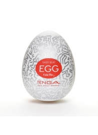 Мастурбатор-яйцо Keith Haring EGG PARTY - Tenga - в Дзержинске купить с доставкой