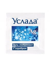 Гель-лубрикант «Услада с серебром» - 3 гр. - Биоритм - купить с доставкой в Дзержинске