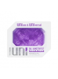 Фиолетовый мастурбатор-стимулятор Tenga Uni Amethyst - Tenga - в Дзержинске купить с доставкой