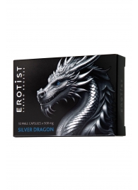 Капсулы для мужчин Erotist Silver Dragon для усиления эрекции - 10 капсул - Erotist Libido Booster - купить с доставкой в Дзержинске