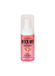 Жидкий вибратор Nuei Rock Me! с ароматом клубники - 20 мл. - Nuei cosmetics - купить с доставкой в Дзержинске