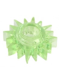 Зеленое эрекционное кольцо-солнце - Toyfa Basic - в Дзержинске купить с доставкой