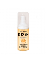 Жидкий вибратор Nuei Rock Me! с ароматом печенья и сливок - 20 мл. - Nuei cosmetics - купить с доставкой в Дзержинске