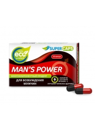 Возбуждающее средство Man’s power - 10 капсул (+1 в подарок) - SuperCaps - купить с доставкой в Дзержинске