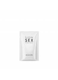 Полоски для орального секса Slow Sex Oral Sex Strips - 7 шт. - Bijoux Indiscrets - купить с доставкой в Дзержинске