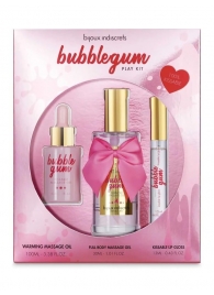 Набор средств для массажа и ласк Bubblegum Play Kit - Bijoux Indiscrets - купить с доставкой в Дзержинске