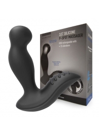 Черный вибромассажер простаты 3,5’’ P-spot Massager - 12,5 см. - Erokay - в Дзержинске купить с доставкой