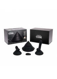 Конусный вибромассажер Cowgirl Cone с 2 насадками - CowGirl - купить с доставкой в Дзержинске
