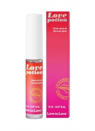 Возбуждающий блеск для губ Love Potion - 8 мл. - Love to Love - купить с доставкой в Дзержинске