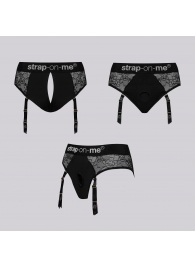 Трусики для фиксации насадок Strap-on-me Harness Lingerie Diva XS - Strap-on-me - купить с доставкой в Дзержинске