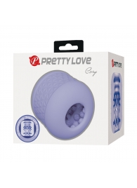 Сиреневый сквозной мастурбатор Cory - Baile - в Дзержинске купить с доставкой