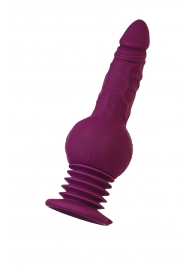 Фиолетовая мини-машина для секса Striker с пультом ДУ - 23,5 см. - ToyFa - купить с доставкой в Дзержинске