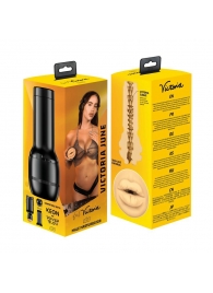 Мастурбатор-ротик Kiiroo Feel Victoria Mouth - Kiiroo - в Дзержинске купить с доставкой