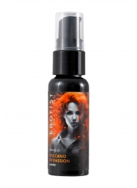 Гель с эффектом вибрации Volcano Of Passion со вкусом вишни - 25 мл. - Erotist Lubricants - купить с доставкой в Дзержинске