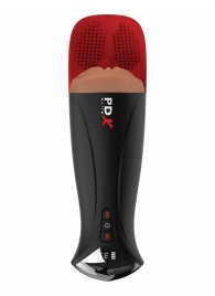 Мастурбатор-вагина в колбе с вибрацией Fuck-O-Matic Pro XL - Pipedream - в Дзержинске купить с доставкой