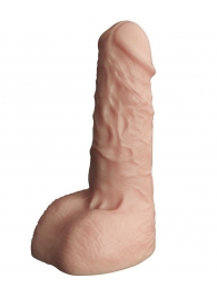 Телесный фаллоудлинитель с мошонкой Cock Next - 17 см. - LOVETOY (А-Полимер) - в Дзержинске купить с доставкой