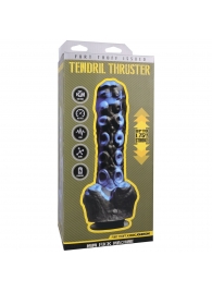 Черно-синяя мини-машина на присоске Tendril Thruster - 21,6 см. - Doc Johnson - купить с доставкой в Дзержинске