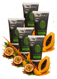 Набор из 5 съедобных лубрикантов JUJU со вкусом тропических фруктов - JuJu - купить с доставкой в Дзержинске