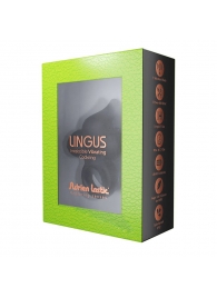 Черное эрекционное кольцо Lingus с вибрацией - Adrien Lastic - в Дзержинске купить с доставкой