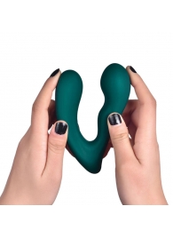 Темно-бирюзовый вибромассажер простаты Solstice X - Magic Motion - в Дзержинске купить с доставкой