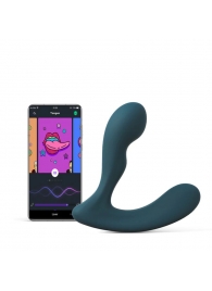 Темно-бирюзовый вибромассажер простаты Solstice X - Magic Motion - в Дзержинске купить с доставкой