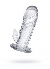 Прозрачная насадка на пенис Uco - 13 см. - A-toys - в Дзержинске купить с доставкой