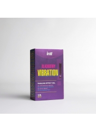 Стимулирующий гель с эффектом вибрации Blackberry Vibration - 15 мл. - INTT - купить с доставкой в Дзержинске